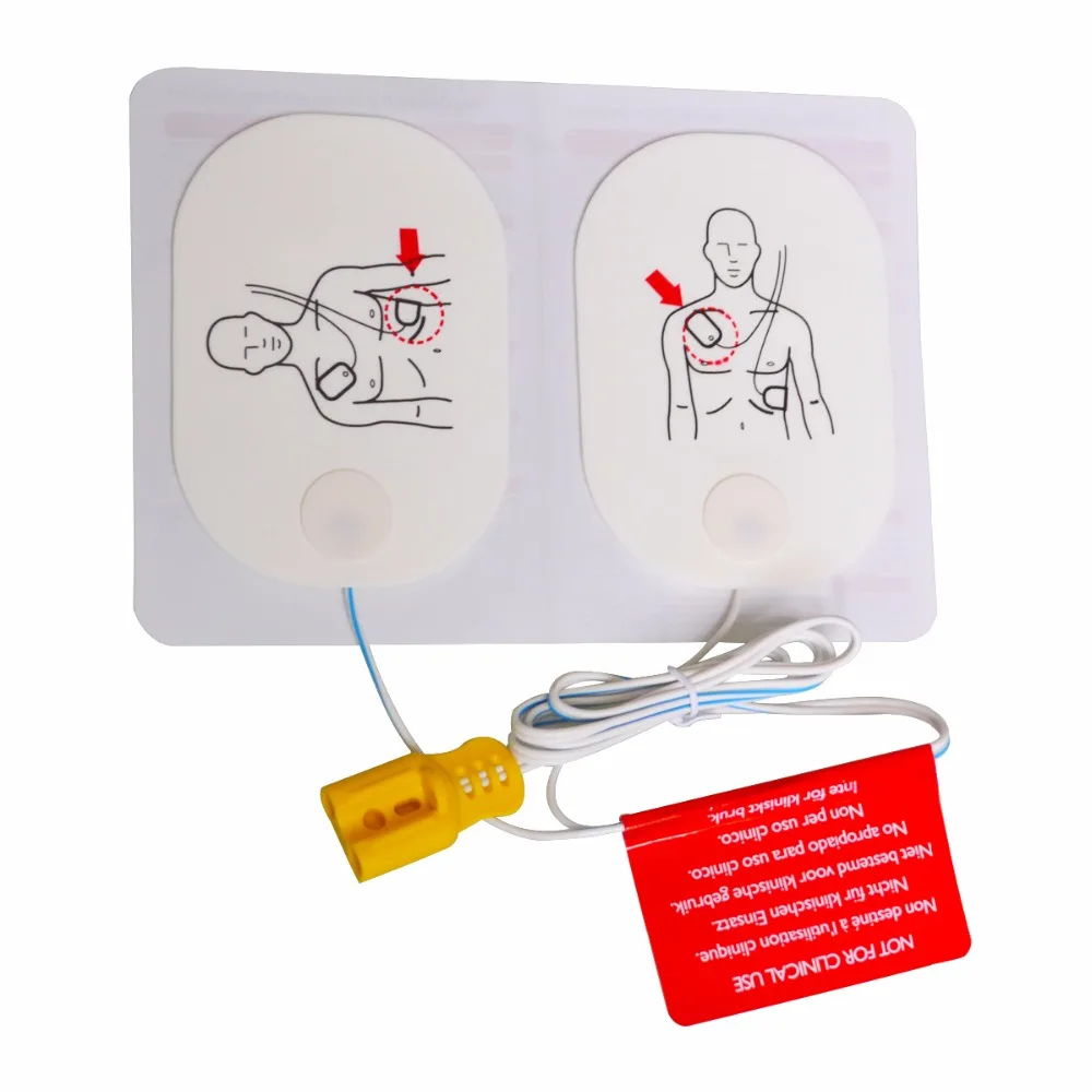 3 أزواج/عبوة من لصقات التدريب  - مراجعة Philips Healthcare Heartstart وسعره