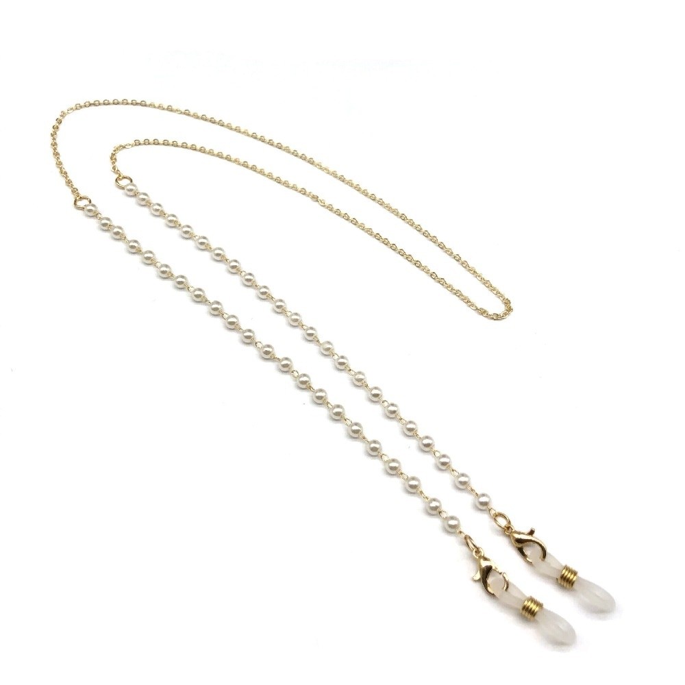 حامل نظارات أنيق مزين بالخرز ع - مراجعة Mask Chain Holder وسعره