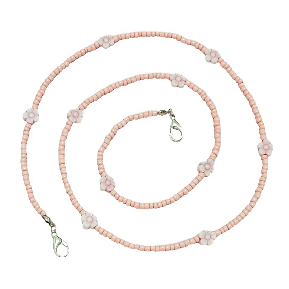 حبل قصير مزخرف بالخرز بأسلوب ب - مراجعة Mask Chain Holder وسعره